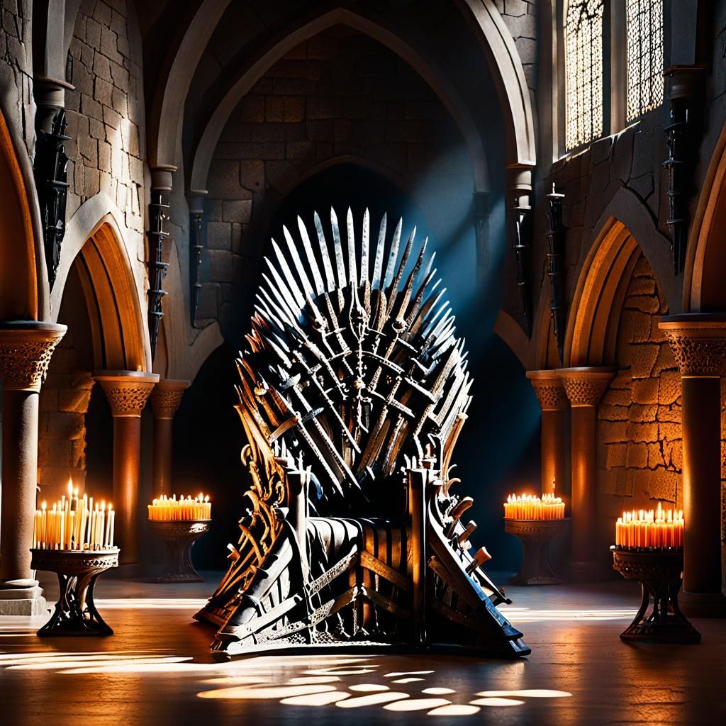 Candle-lit Throne Room