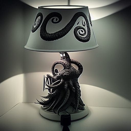 Ominous Cthulhu Lamp
