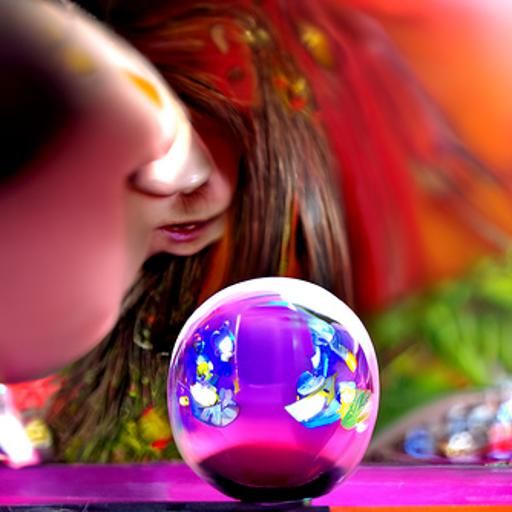 Teenage Girl's Magical Crystal Ball Discovery