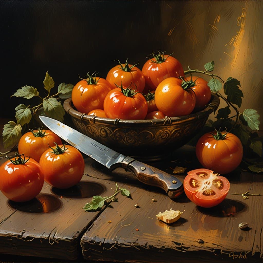 Ethereal Still Life in Warm Golden Light