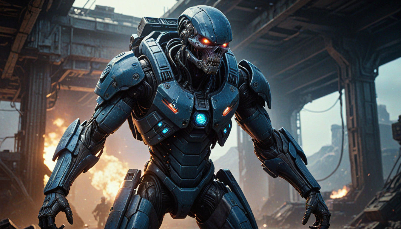 Crucified Soldier in Alien Domain