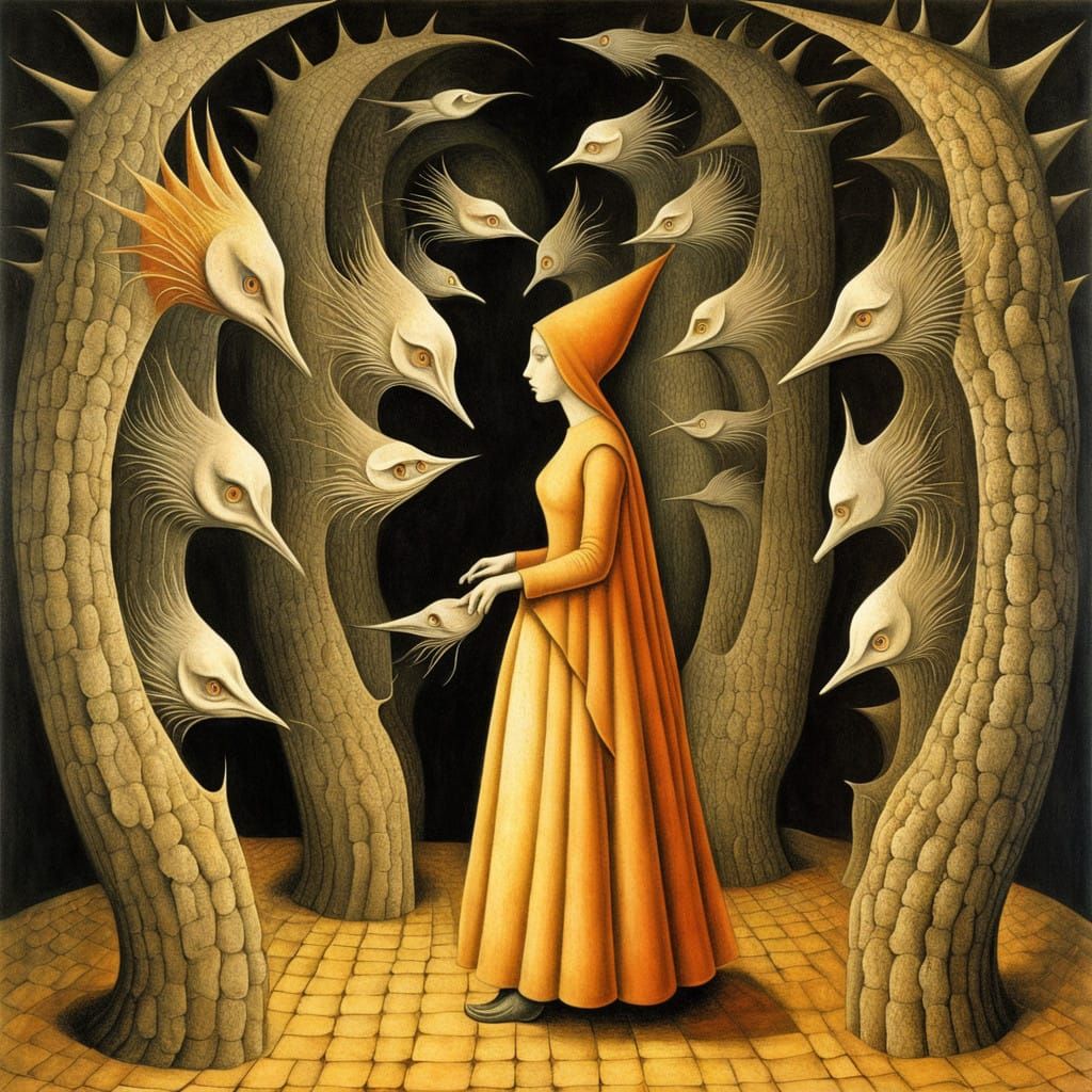 Dreamlike Visions in Vibrant Colors