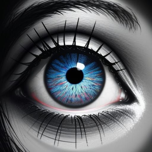 Laughing Man in Dark Fantasy Gothic Art