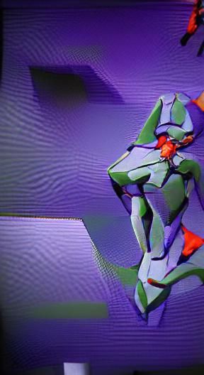 Evangelion Unit 01: Low Poly PSX Model