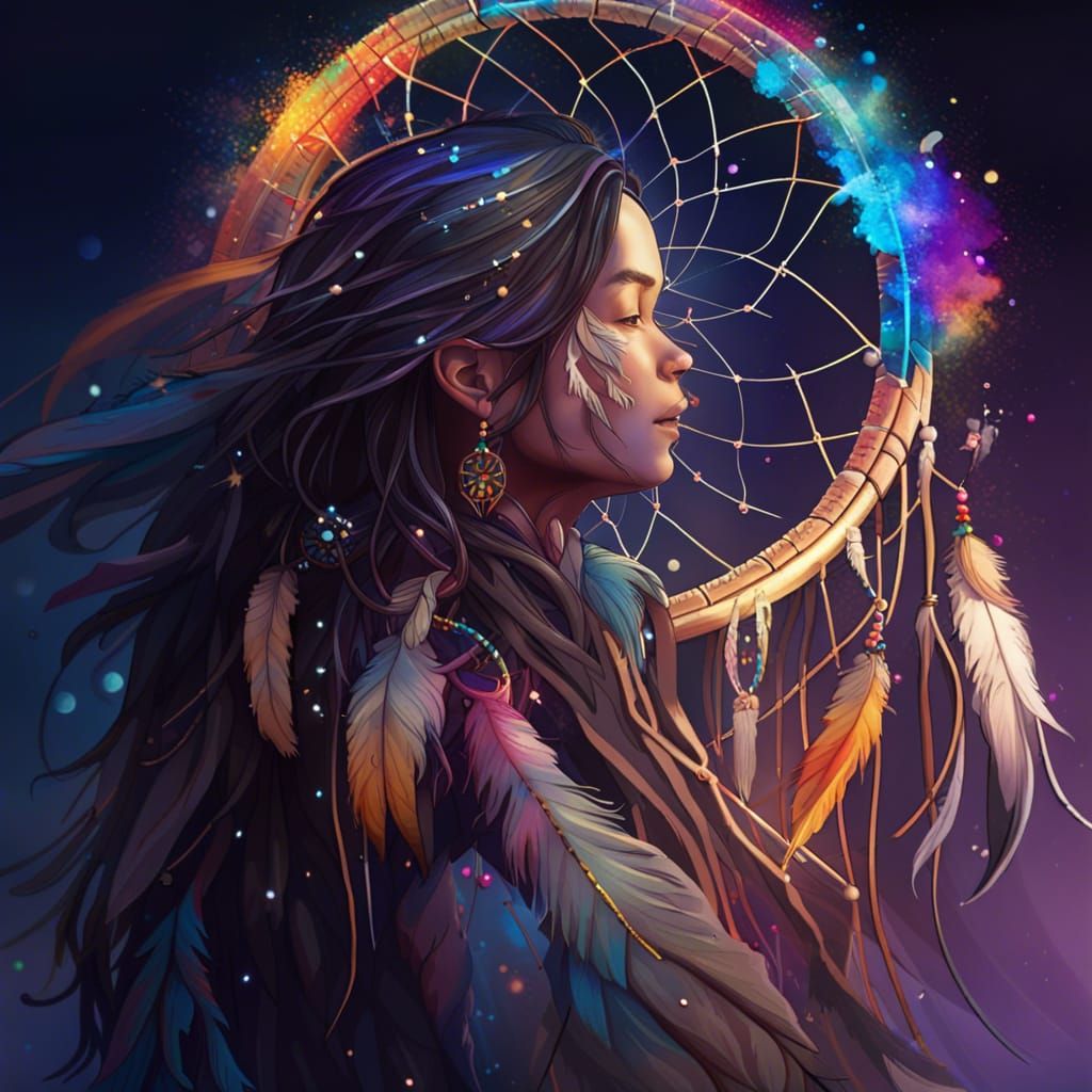 Dreamcatcher Captures Dreams of the Universe: Hyperrealistic...