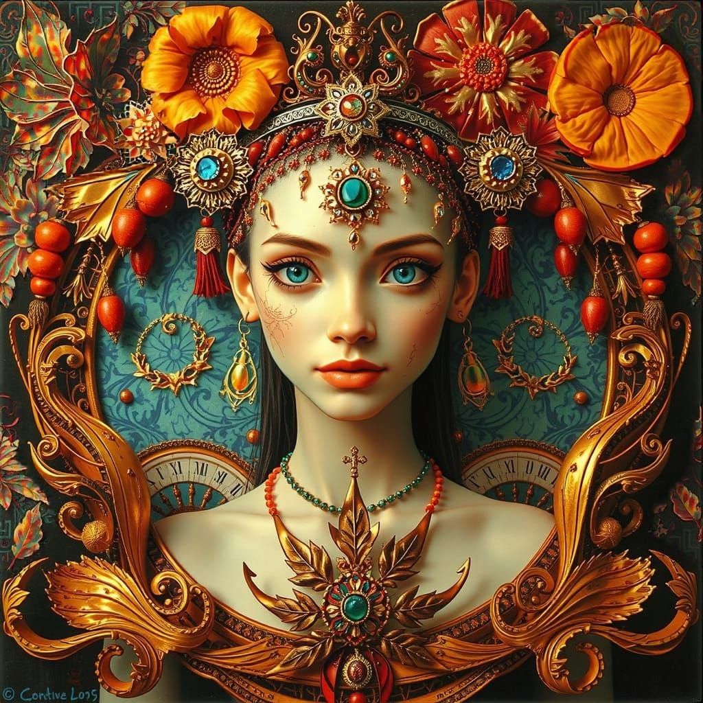 Hyperrealistic Organic Forms in Photorealistic Detail