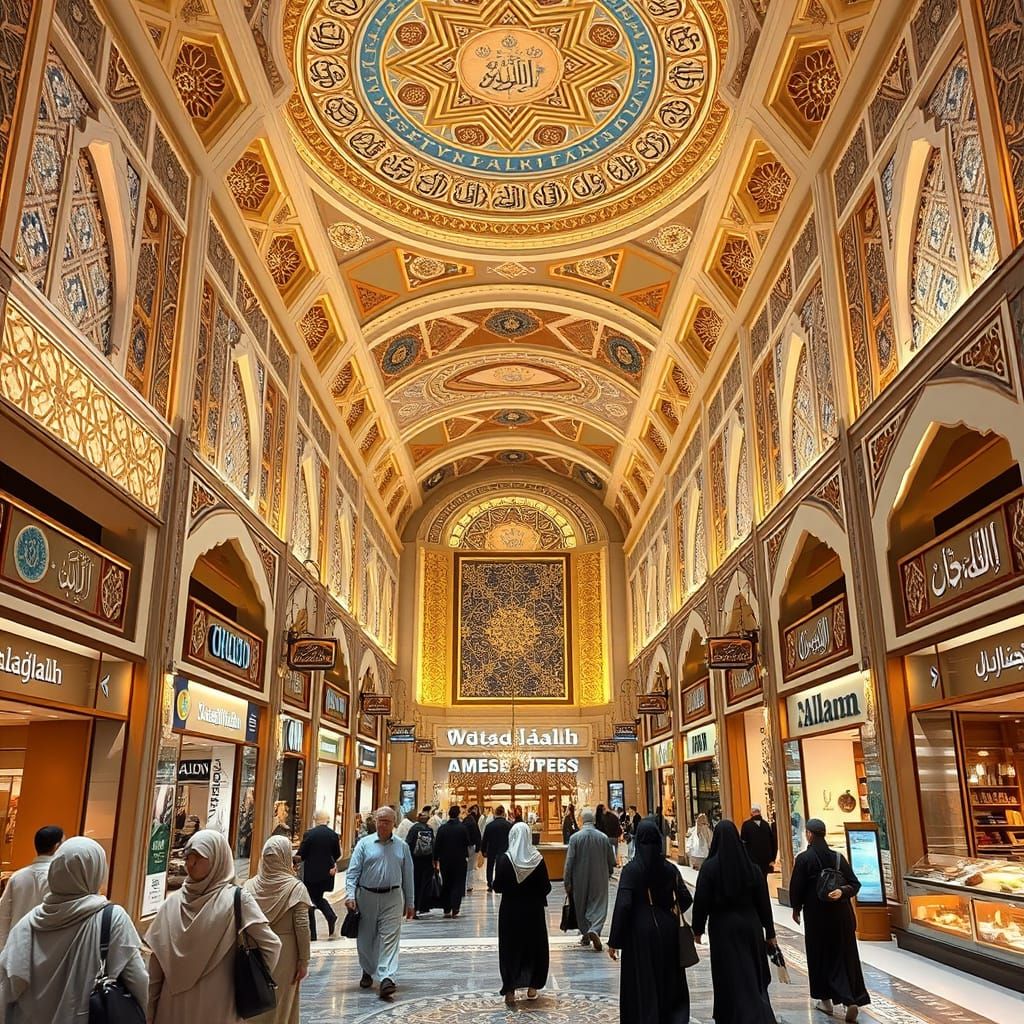 Grand Islamic Mall in Modern America