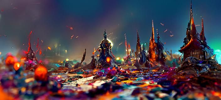 Aesthetic Landscape in Another Dimension