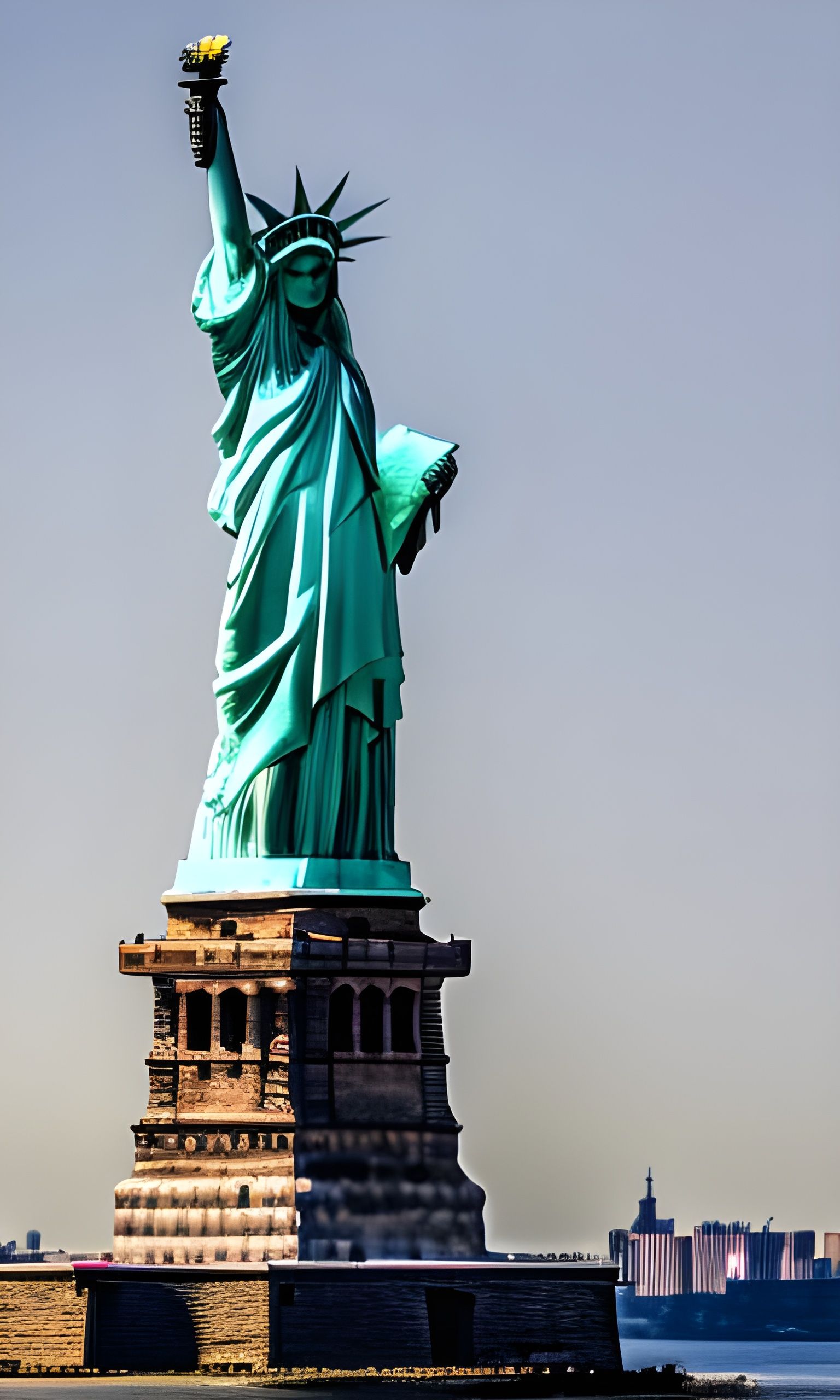 Statue of Liberty: Detailed Professional Photography
