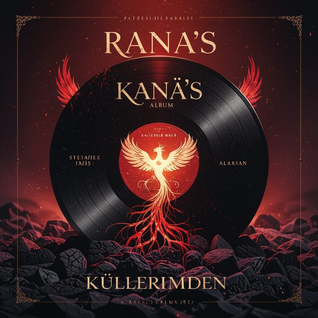 Phoenix Record Album Cover Design