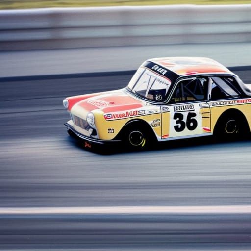 Trabant 601 GT Races in Daytona 24h