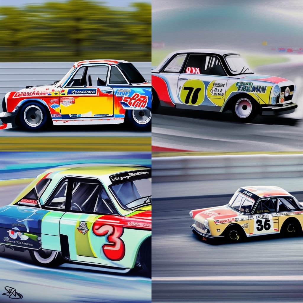 Trabant 601 GT Races in Hyperrealistic Daytona 24h
