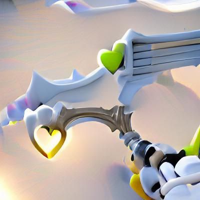 Kingdom Hearts Keyblade in 3D Unreal Engine