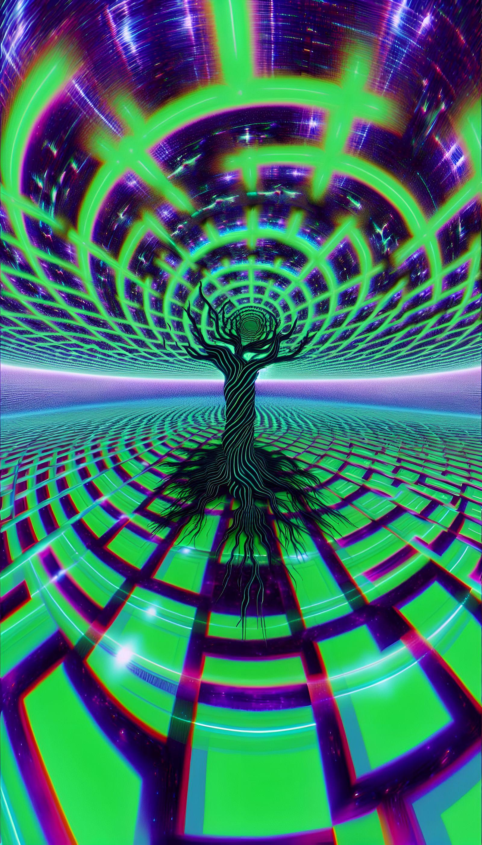 Glitch Art: Avatar Group in Grove