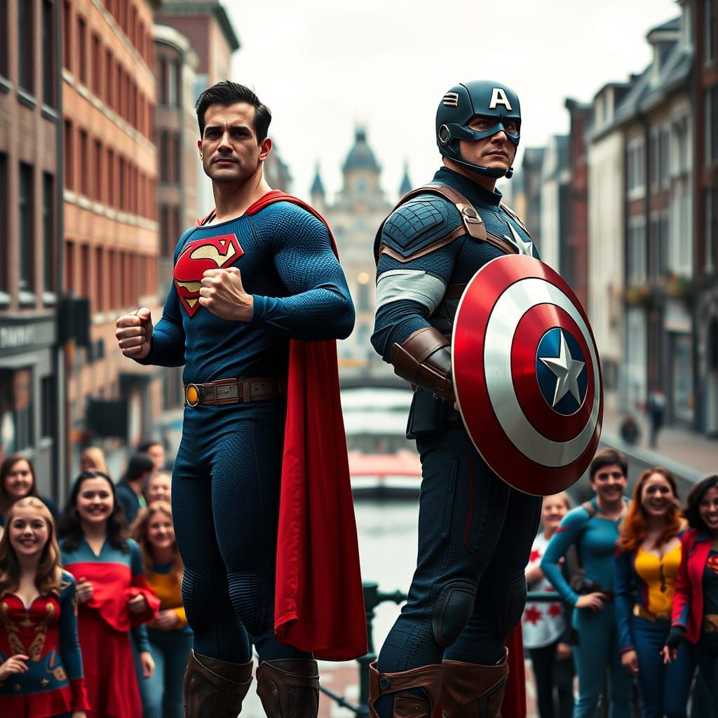 Dutch Heroes Unite in Epic Amsterdam Adventure