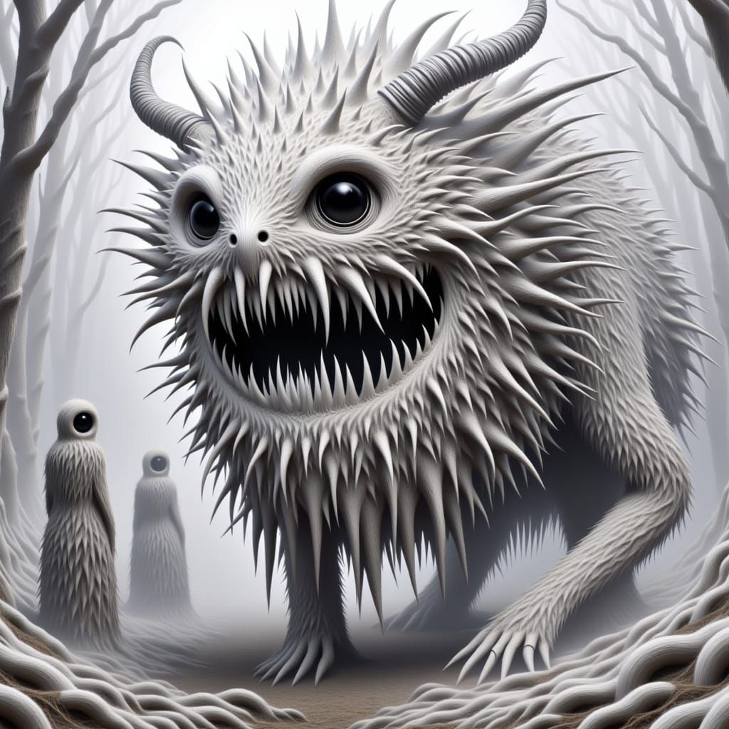 Inconceivable Creatures in Surreal Style