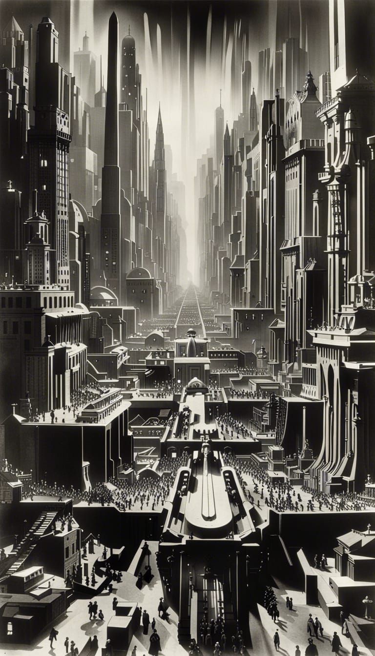 Metropolis: A Black and White Vision of the Future