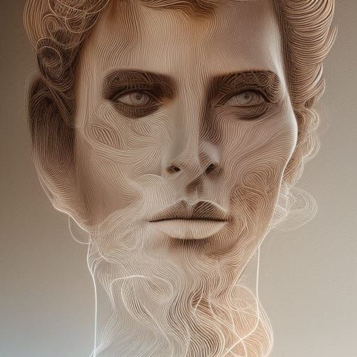 Hyperrealistic Portrait in Cinematic Style