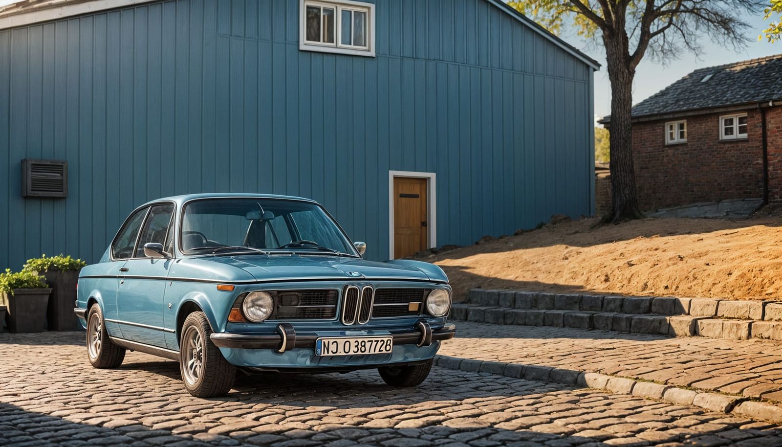 Nordic Blue BMW 2002ii: Seventies Classic