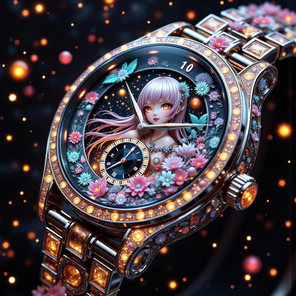 Luxury anime watch