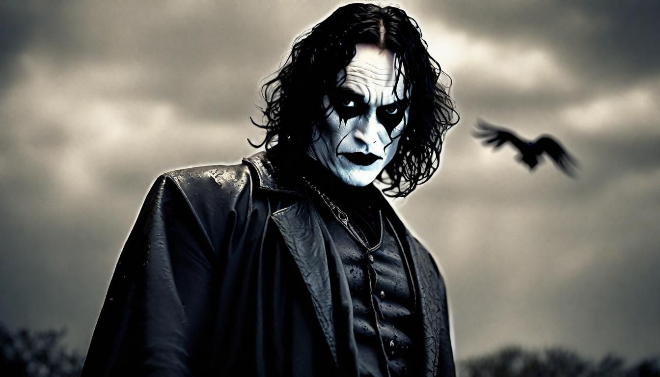 Brandon Lee as The Crow