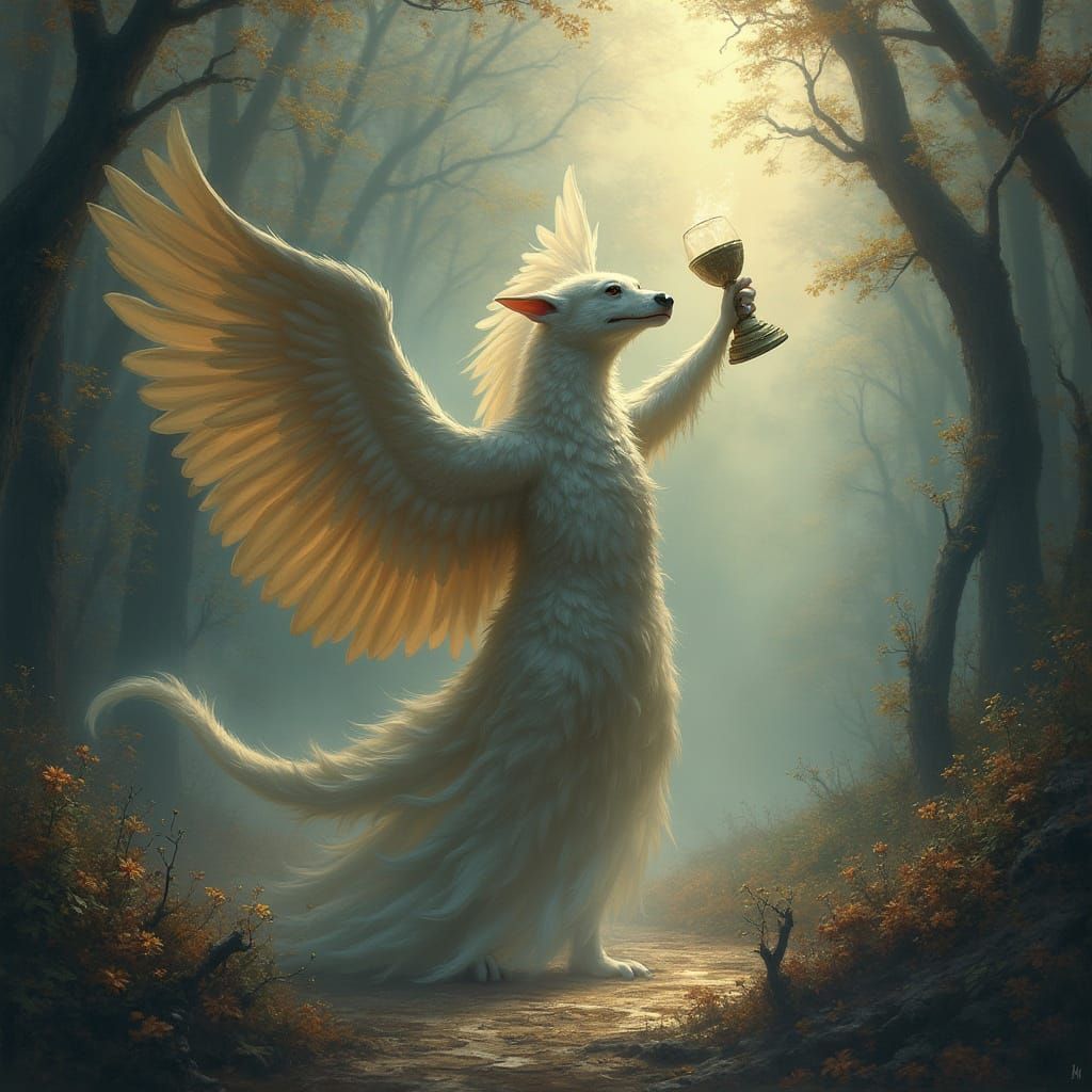 The tyrant is a child of Pride
Who drinks from his sickening cup
Recklessness and vanity,
Until from his high crest head...