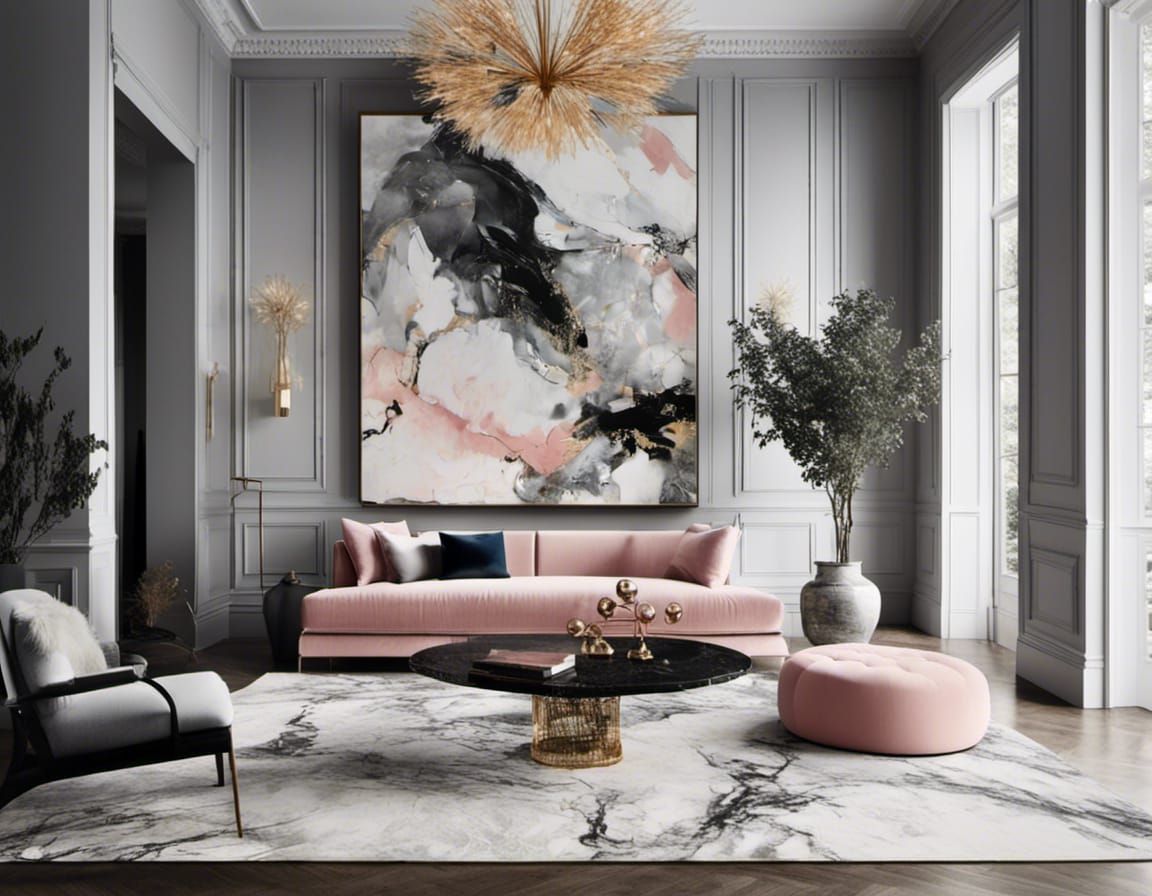 Designer Purse in Modern Feminine Dwelling