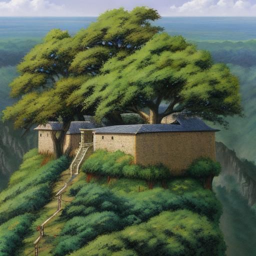 Classic Anime Style AI Art