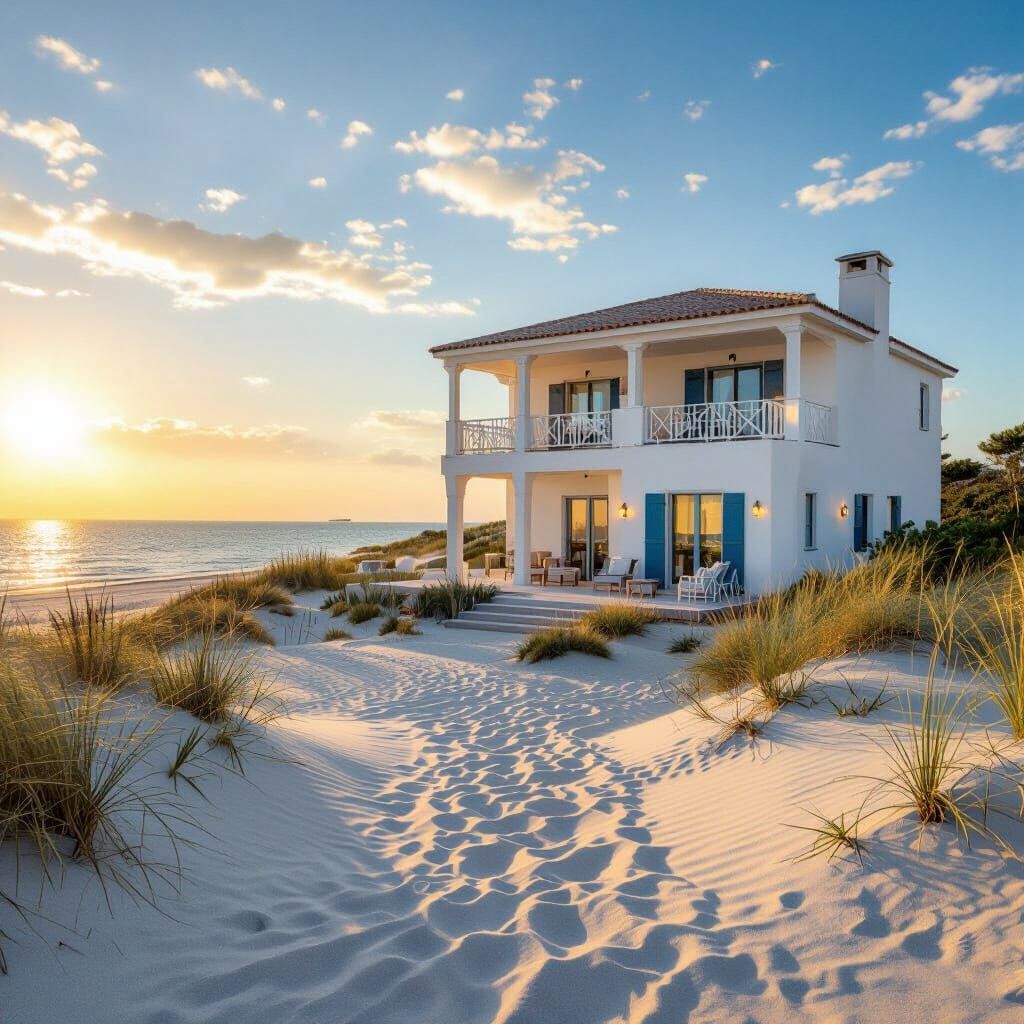 Seaside Family Home with Private Beach Access