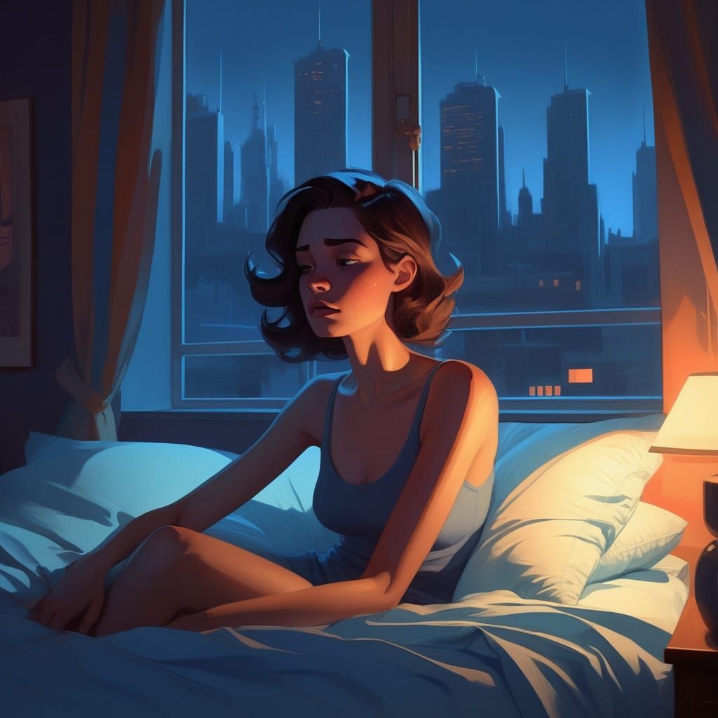 Moonlit Midnight Thoughts