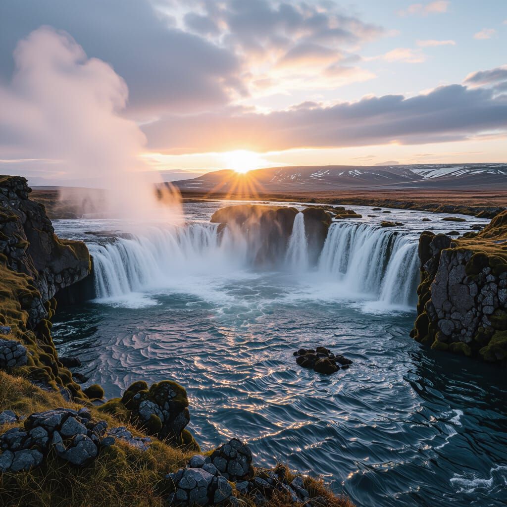 Iceland's Golden Circle: Geysers, Waterfalls, and Rifts