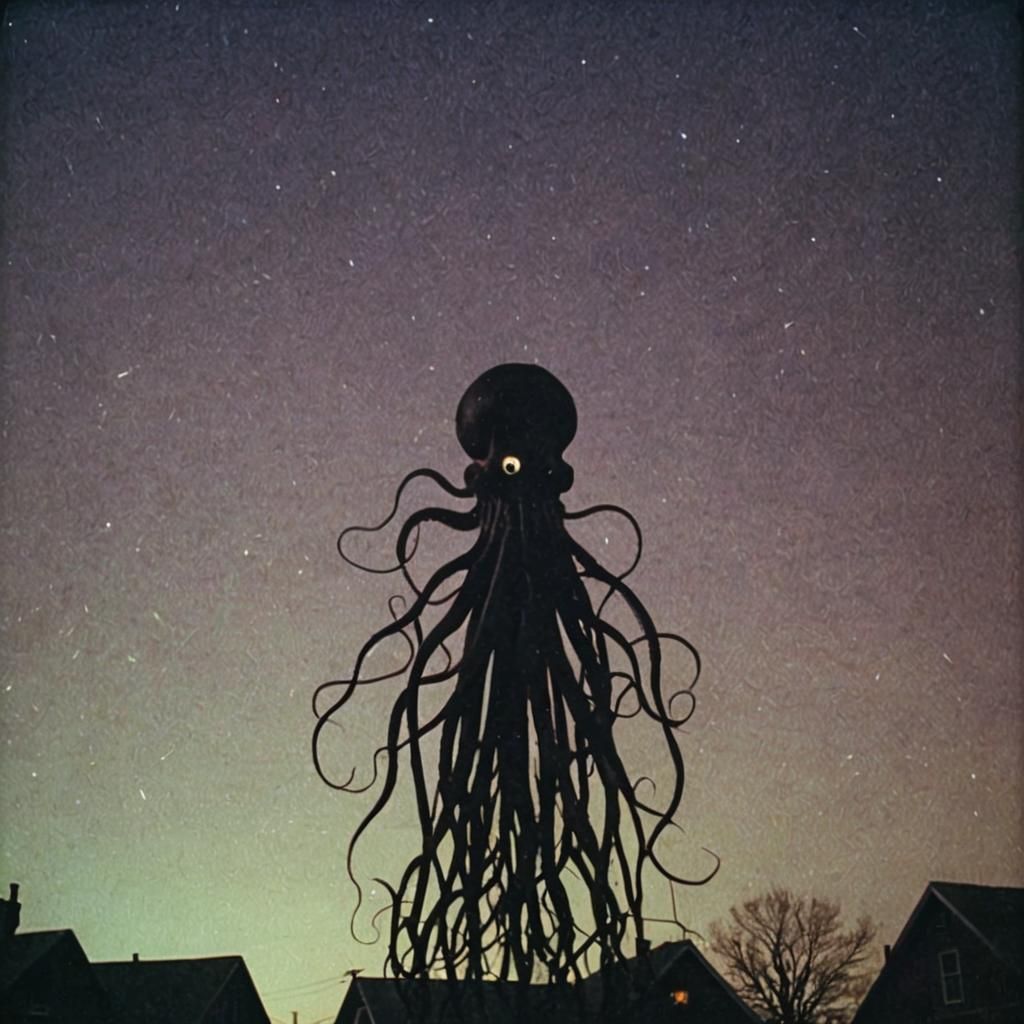 Eldritch Tentacles Loom Over Retro Farm Town