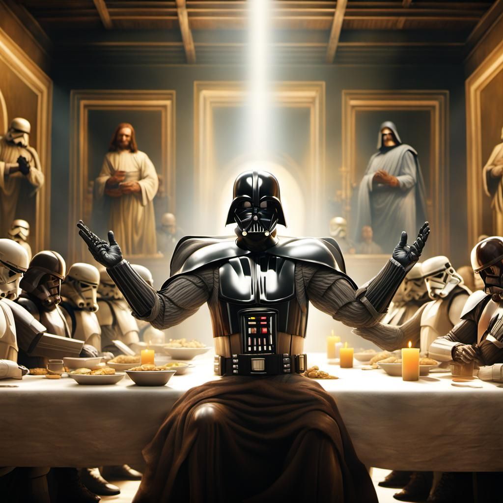 Leonardo Da Vinci’s "The Last Supper" Starwars version