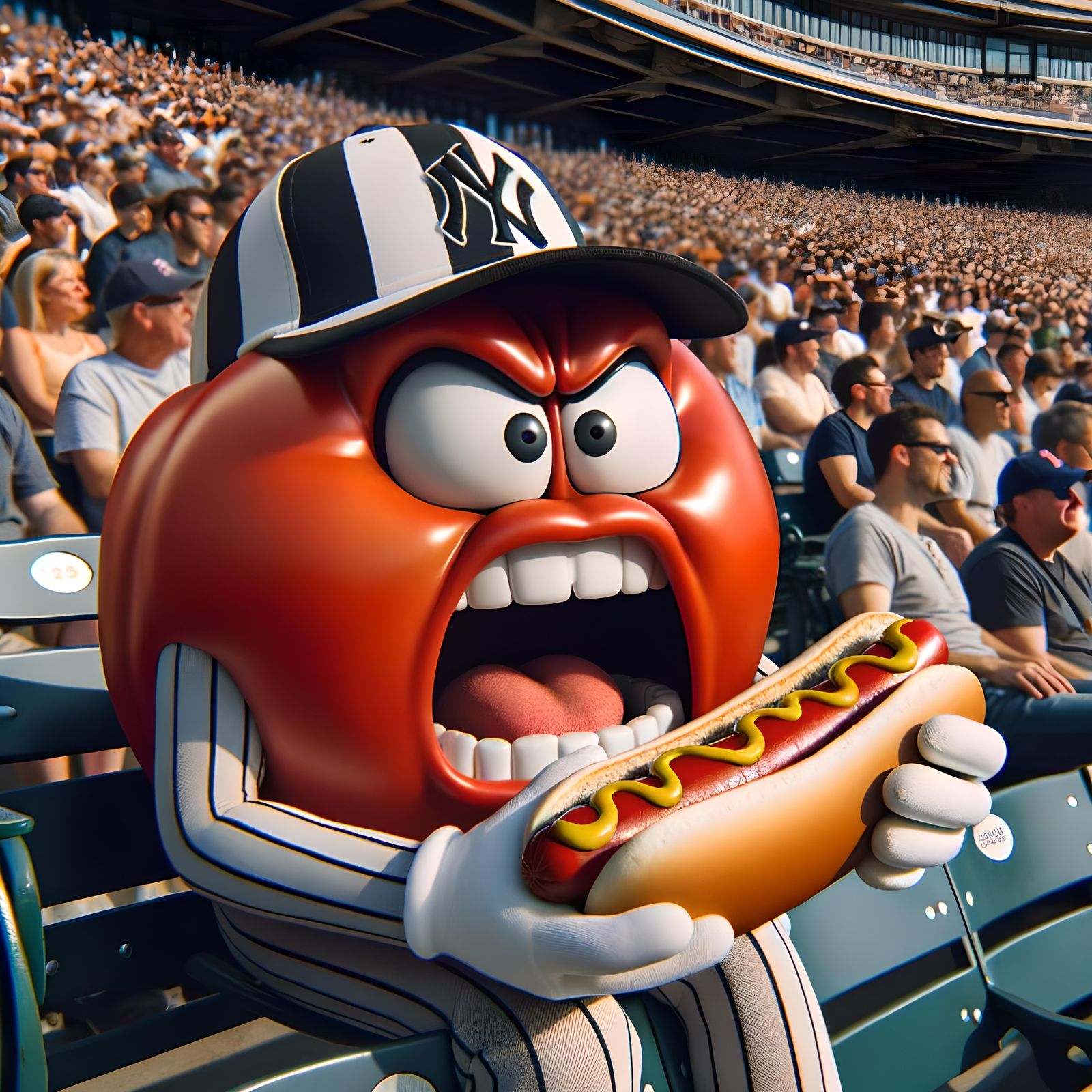 New York Yankees Fan - Angry Tomato