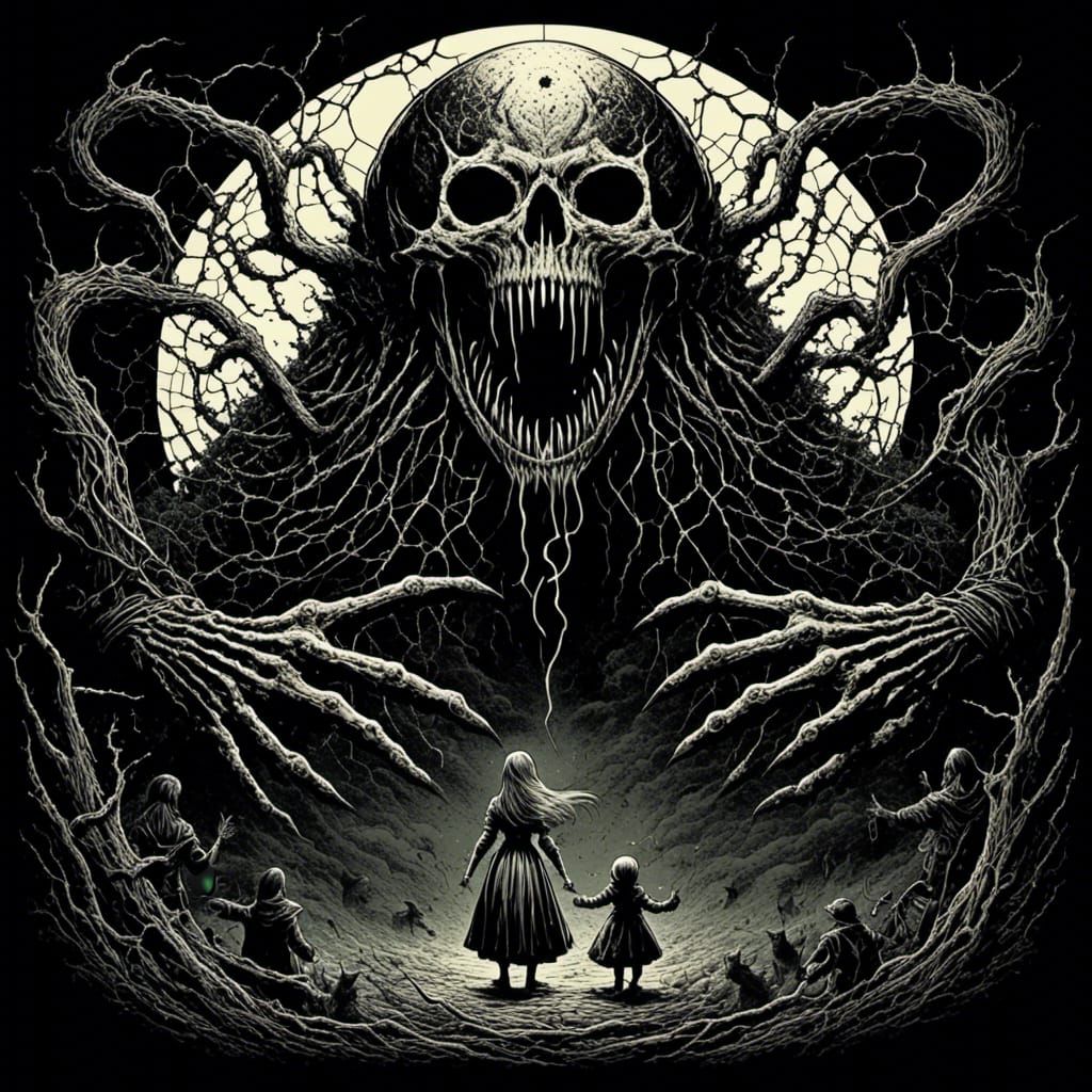 Creepy Hag in Wicked Web of Darkness