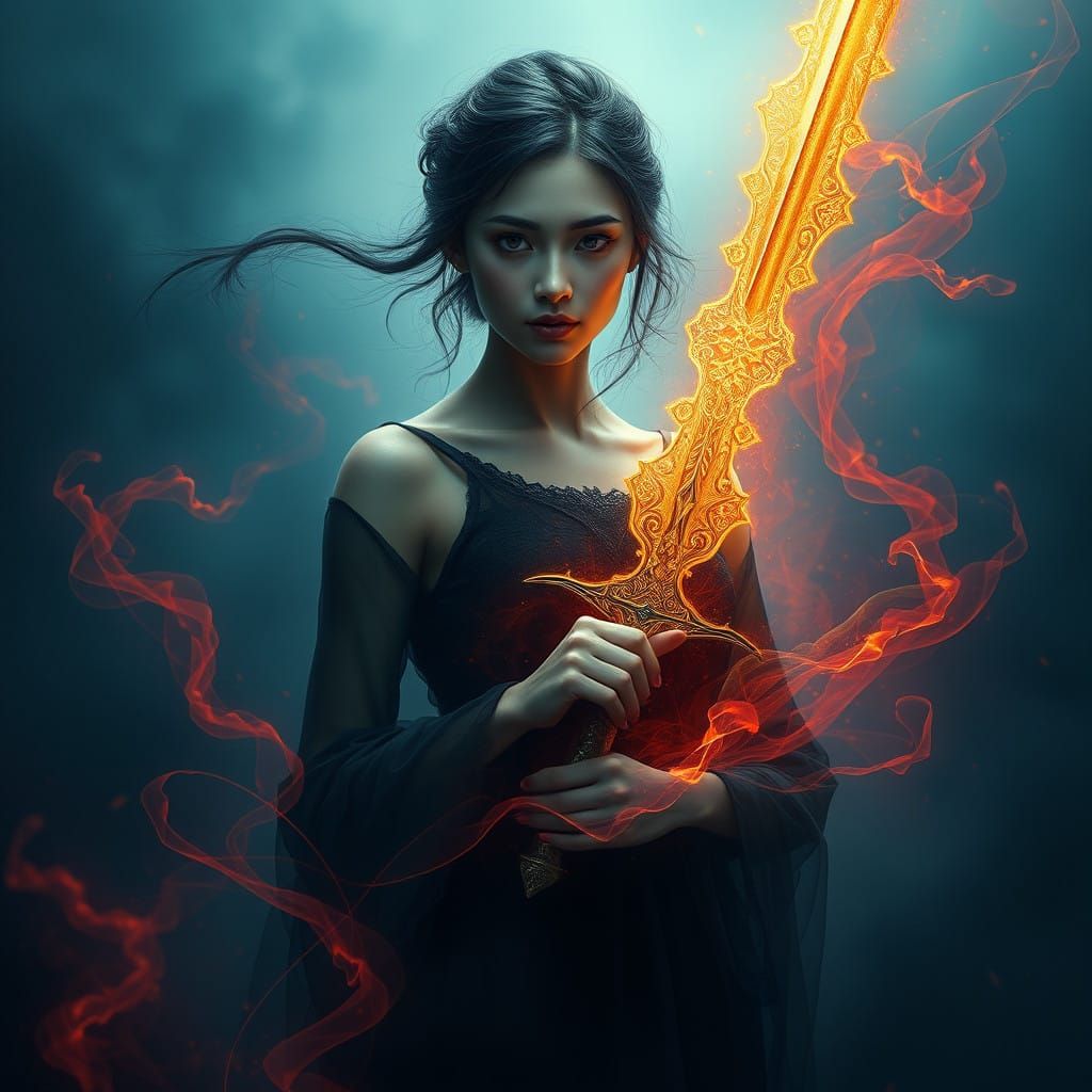 Enigmatic Woman Unveils Inner Turmoil in Whispers of Silence