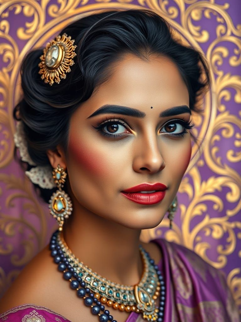 Timeless elegance wrapped in opulent beauty