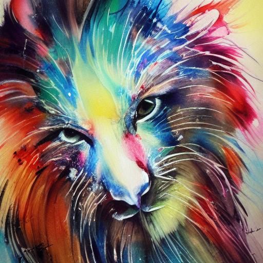 Watercolor Painting of Stock, Blood, and Estate