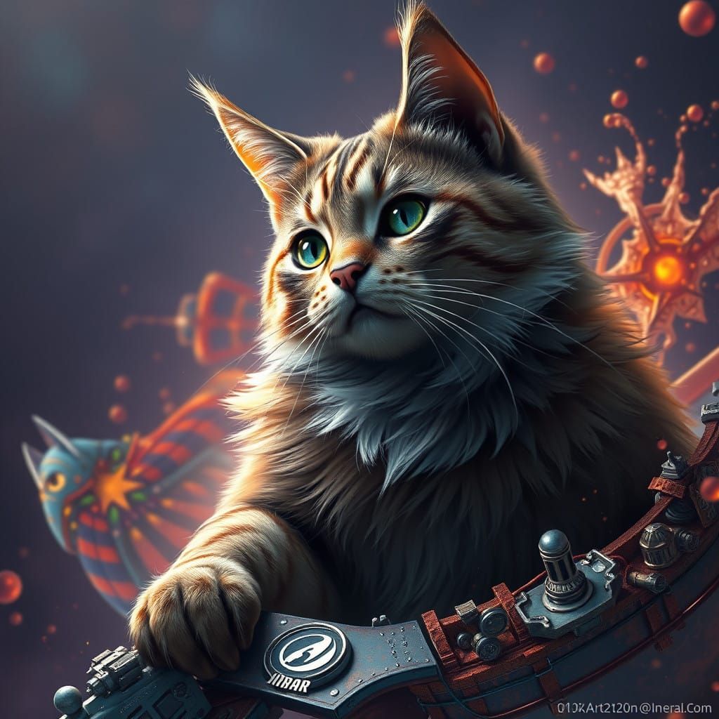 Epic Fantasy Director Cat Unveiled in Stunning 8K