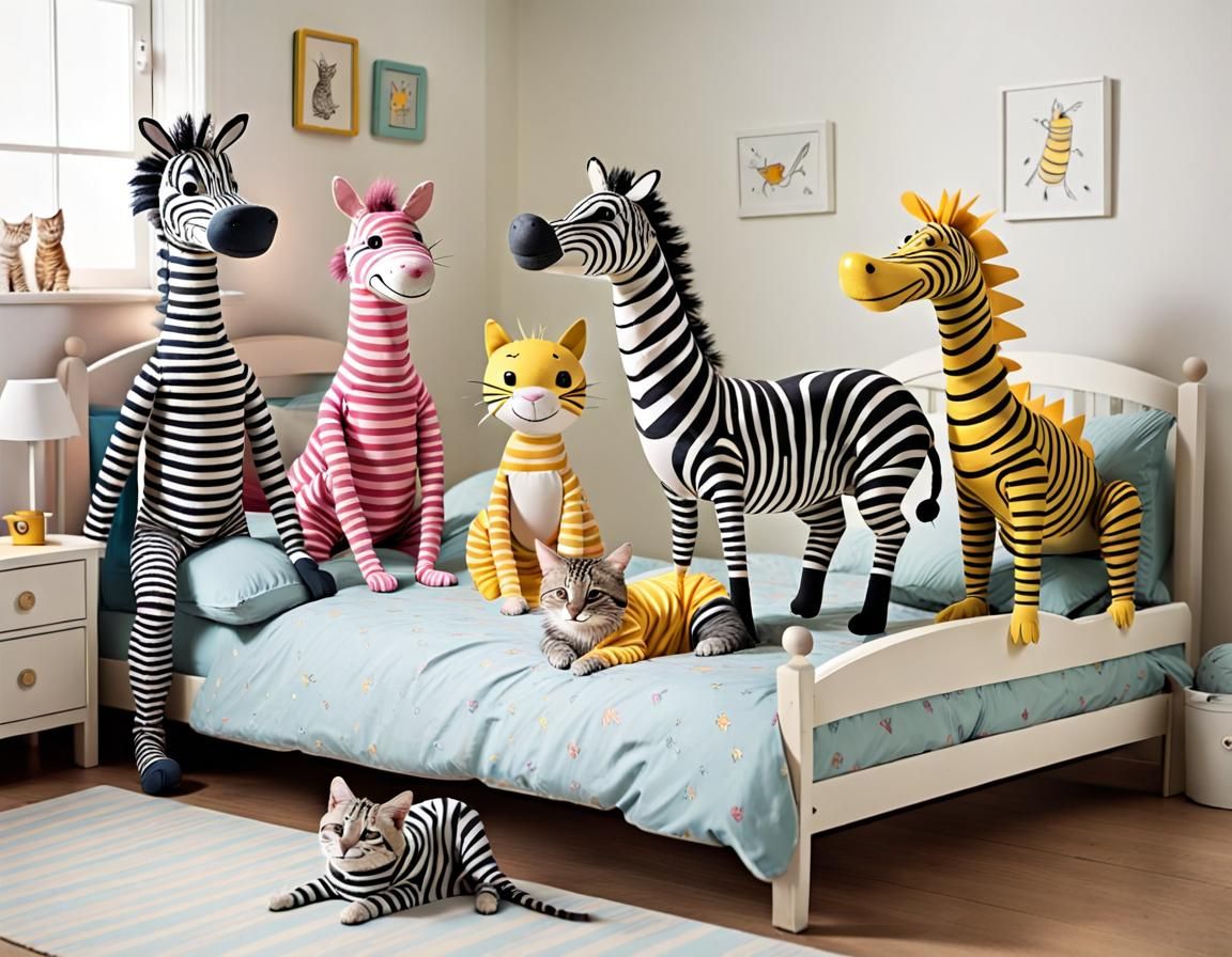 Boogie Woogie Creatures Playing Music