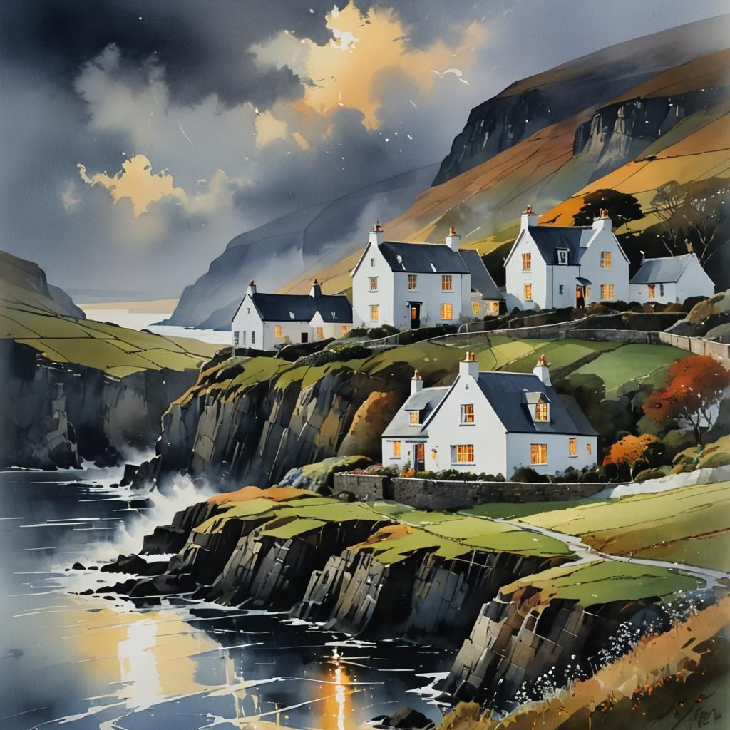 Somewhere in the Scottish Isles