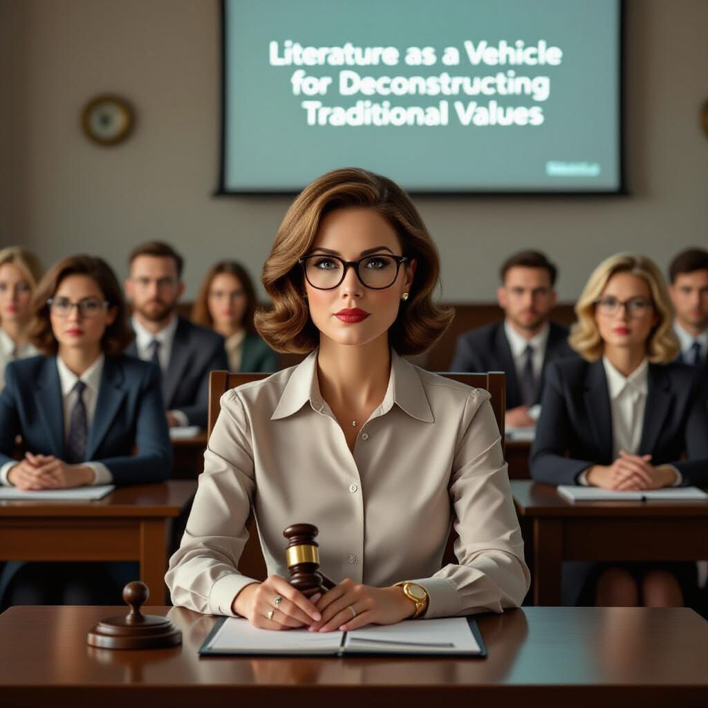 Stepford Wives at School Board Meeting in Hopper Style