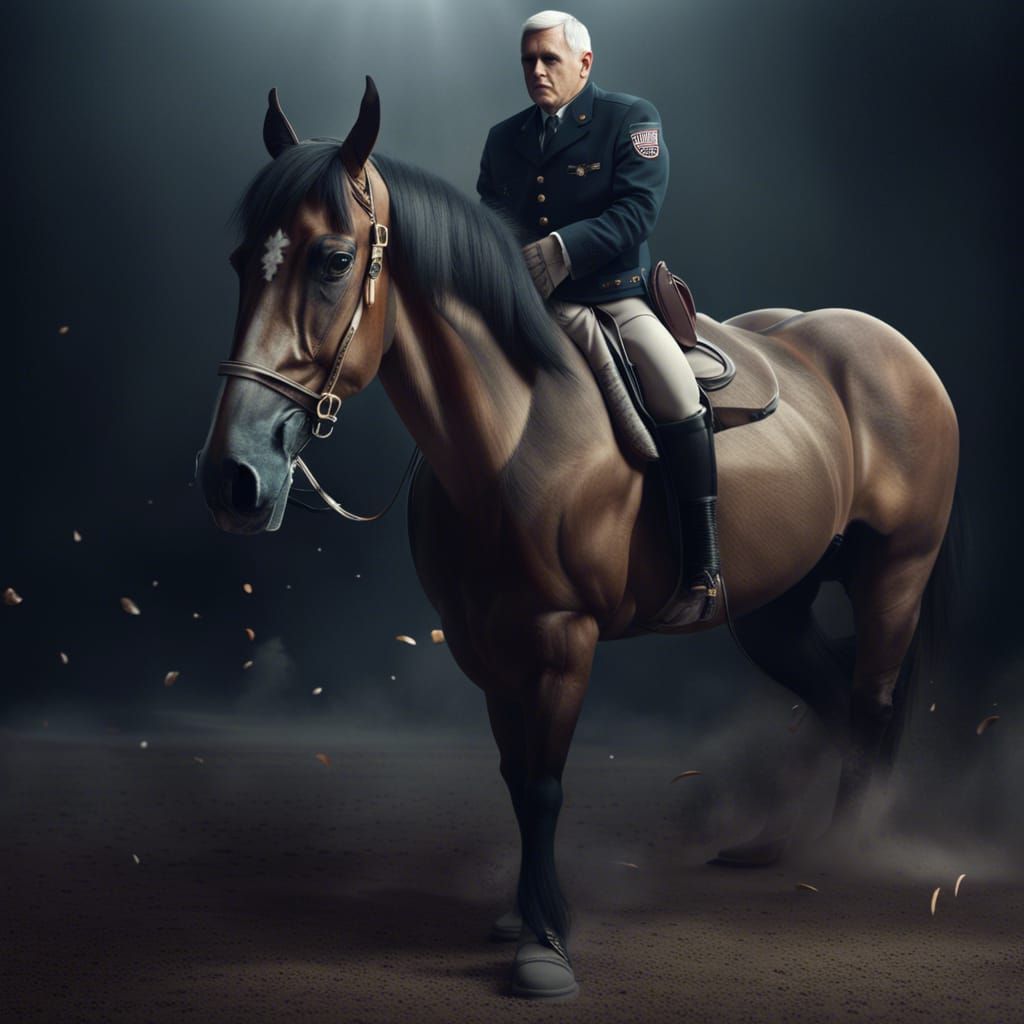 Surreal Horse Anatomy: A Digital Matte Painting