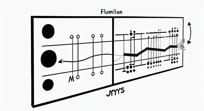 Abstract Graphic Music Notation in High Contrast Style