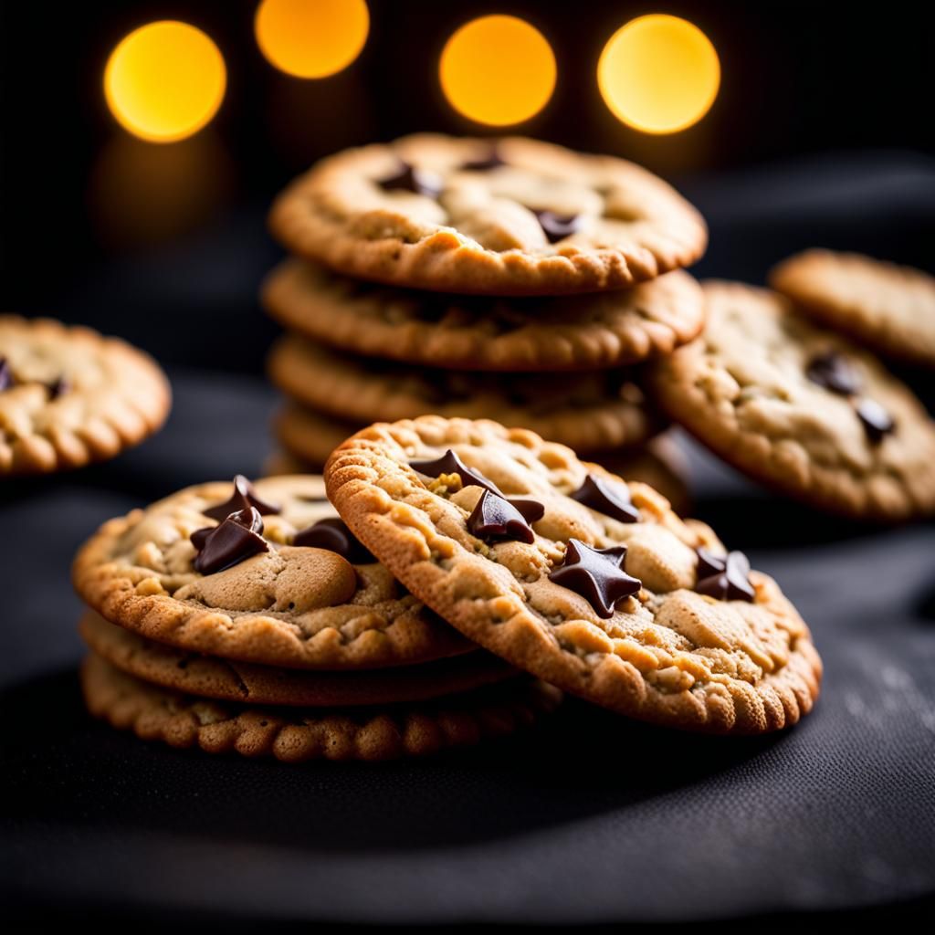 Hyperrealistic Cookies in Professional Photography