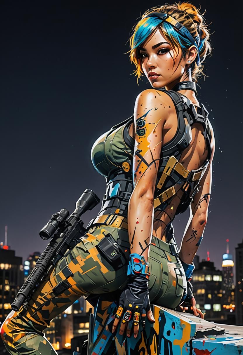 Female Sniper 3