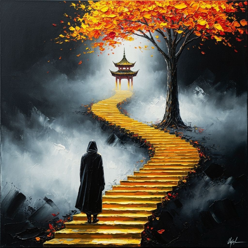 Surreal Autumn God Reveals Winter Landscape