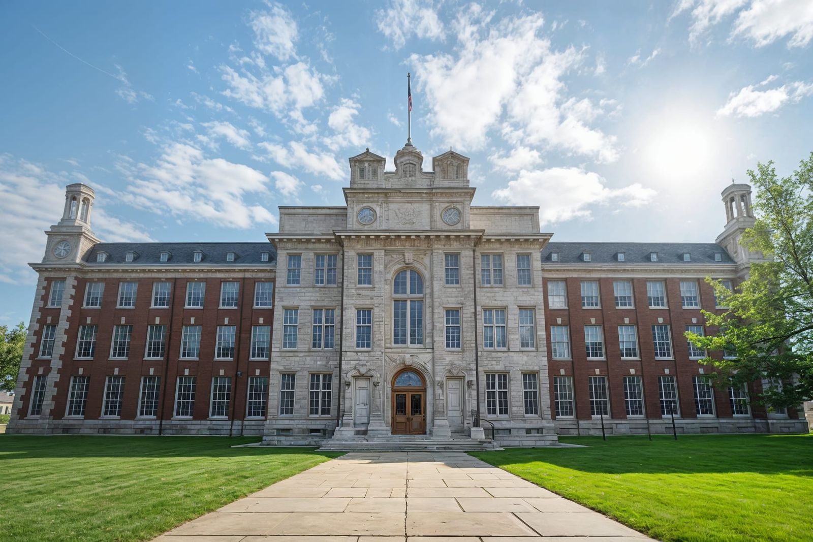 Hamilton College Visualized by AI