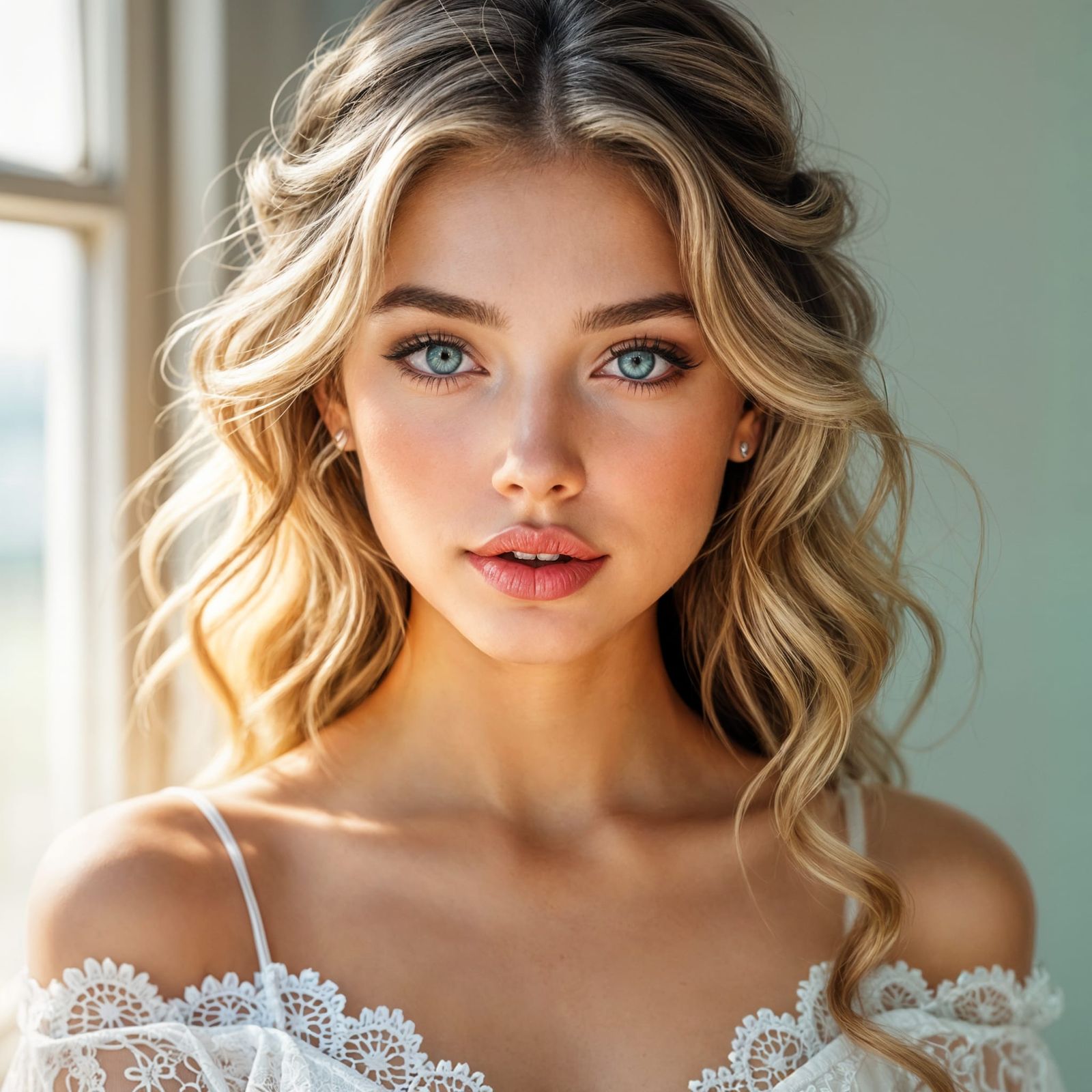 Ethereal Portrait of a Woman in Artgerm Style