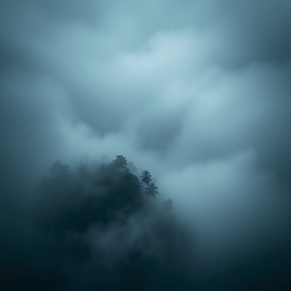 Mysterious Shrouded Island in Perpetual Twilight